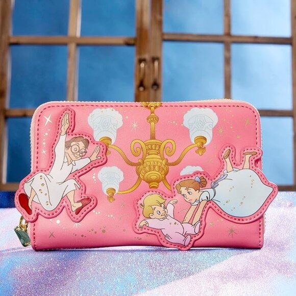 Loungefly Handbags - Loungefly Peter Pan 70th Anniversary You Can Fly Wallet